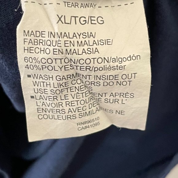 Under Armour Mens Size XL Loose Heatgear Short Sleeve Shirt Blue Graphic Print - Picture 10 of 11